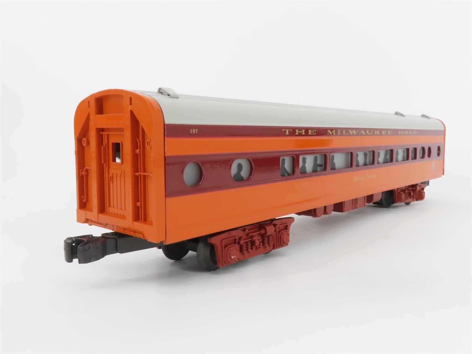O Gauge 3-Rail Lionel 6-39105 MILW Hiawatha Coach Passenger #197 w/ Sound