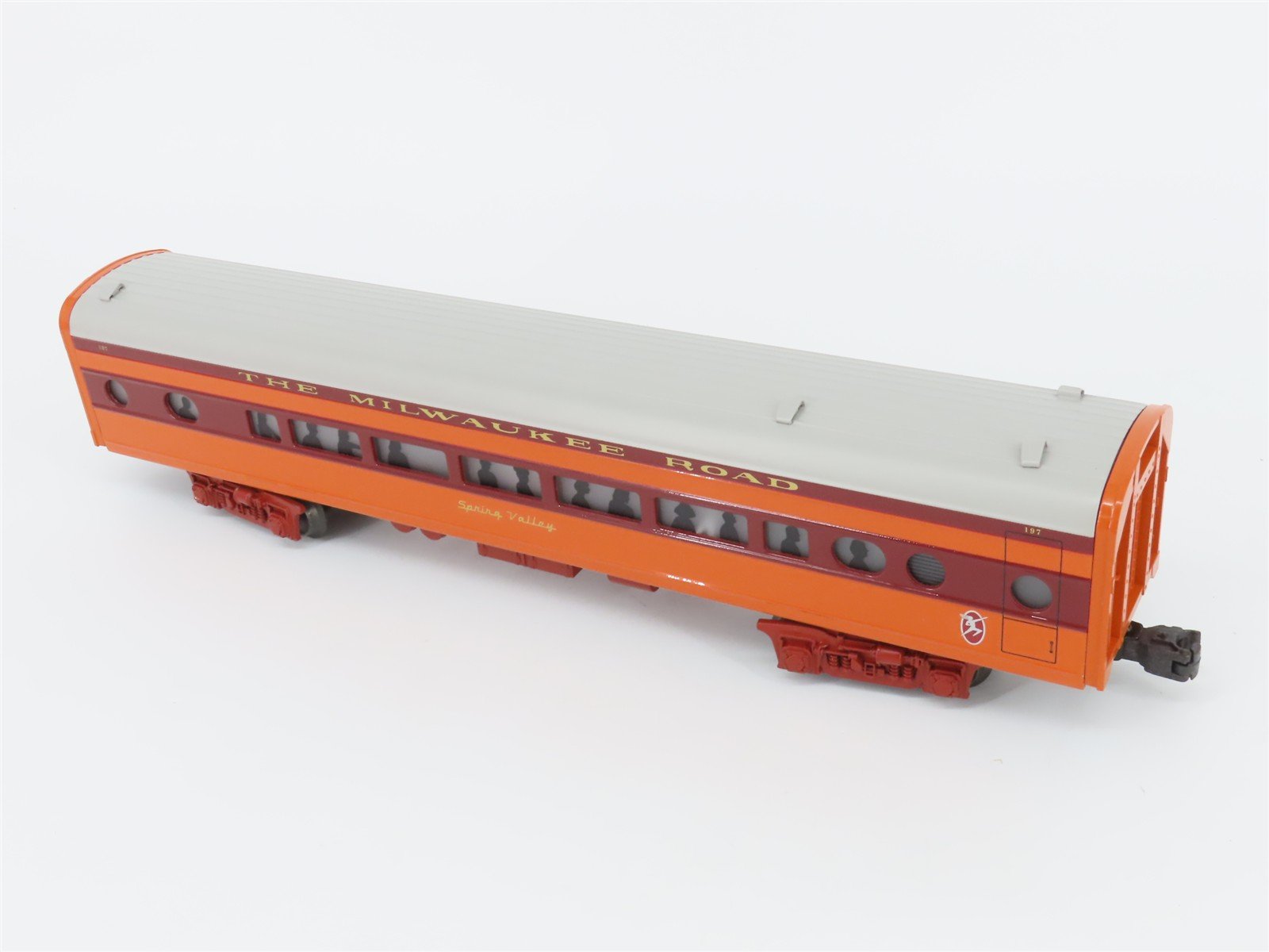 O Gauge 3-Rail Lionel 6-39105 MILW Hiawatha Coach Passenger #197 w/ Sound
