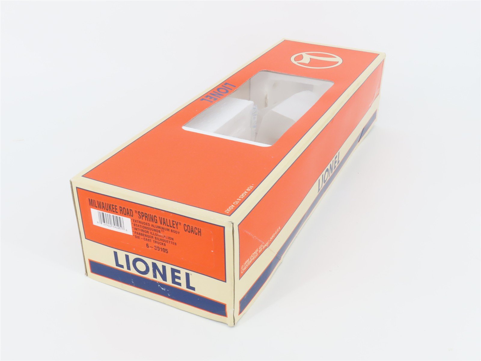 O Gauge 3-Rail Lionel 6-39105 MILW Hiawatha Coach Passenger #197 w/ Sound