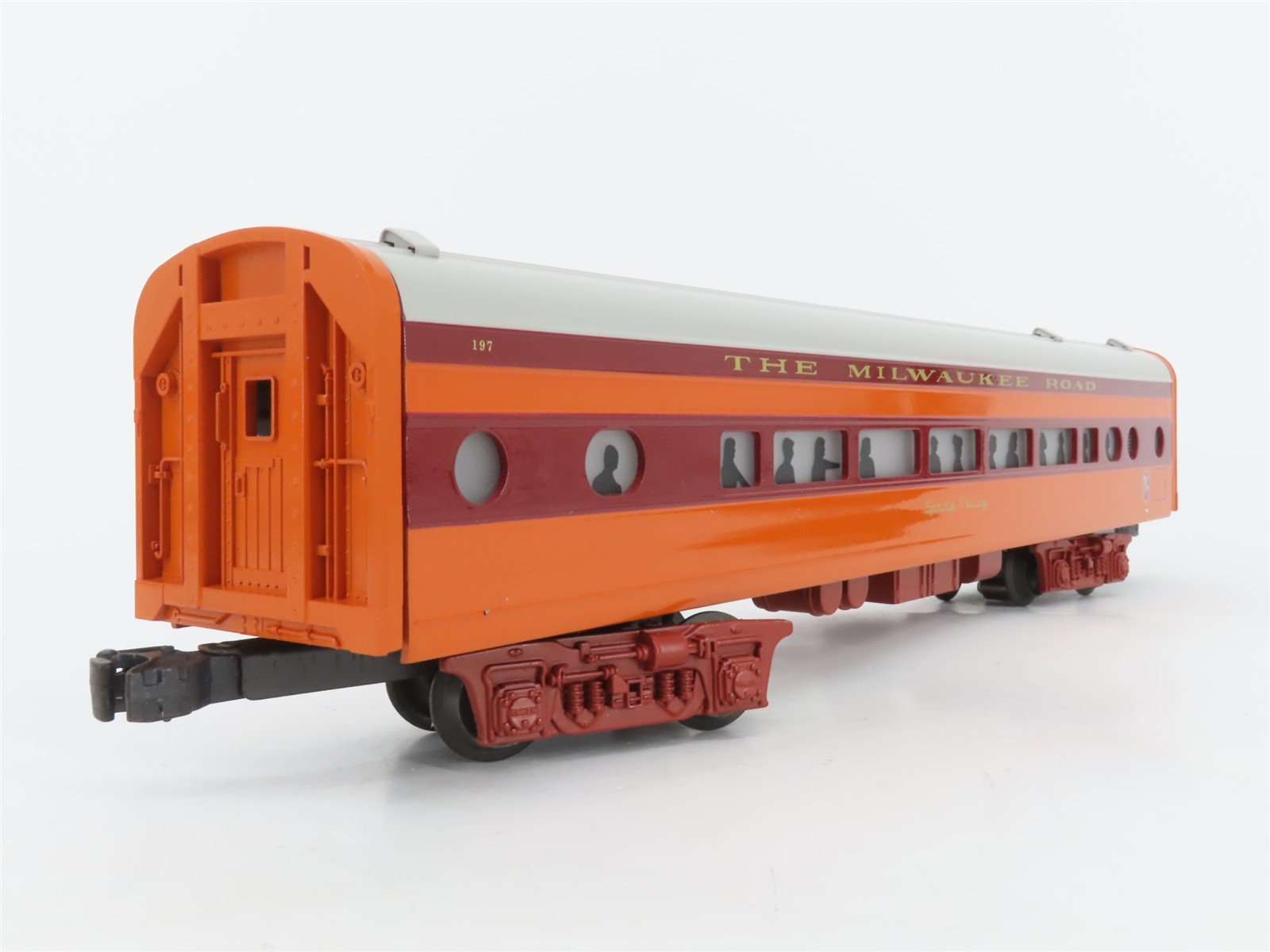O Gauge 3-Rail Lionel 6-39105 MILW Hiawatha Coach Passenger #197 w/ Sound
