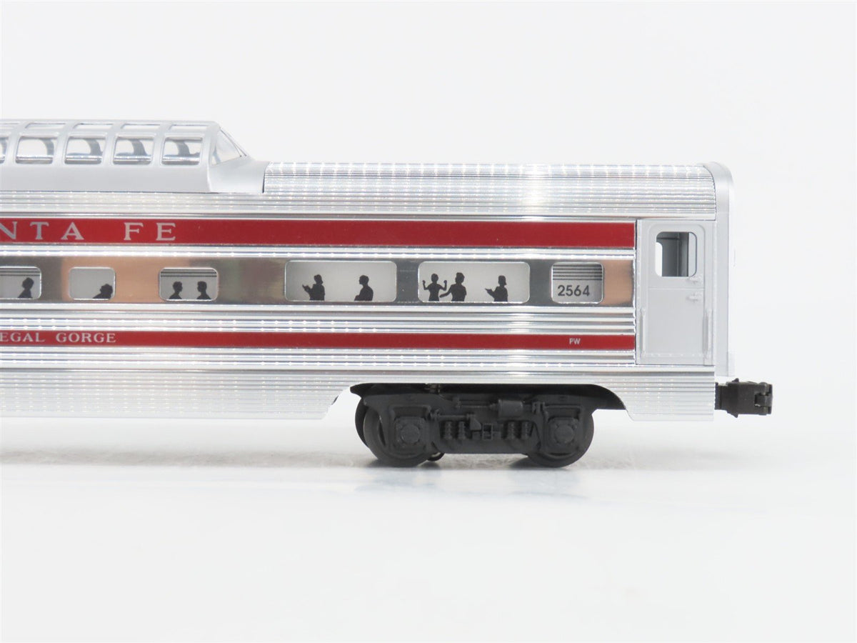 O Gauge 3-Rail Lionel 6-25446 ATSF Santa Fe Aluminum Passenger 2-Car Set