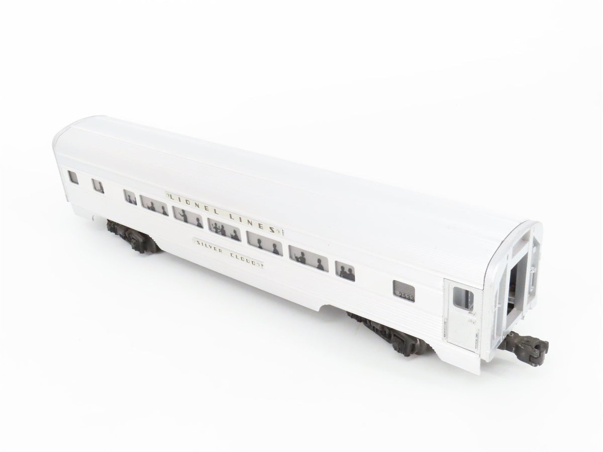 O Gauge 3-Rail Lionel Lines Coach Passenger Car &quot;Silver Cloud&quot;