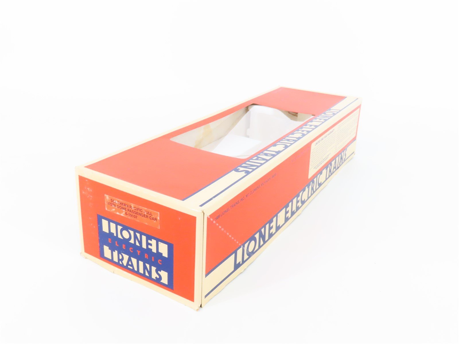 O Gauge 3-Rail Lionel 6-19107 SP Southern Pacific Daylight Vista Dome Passenger