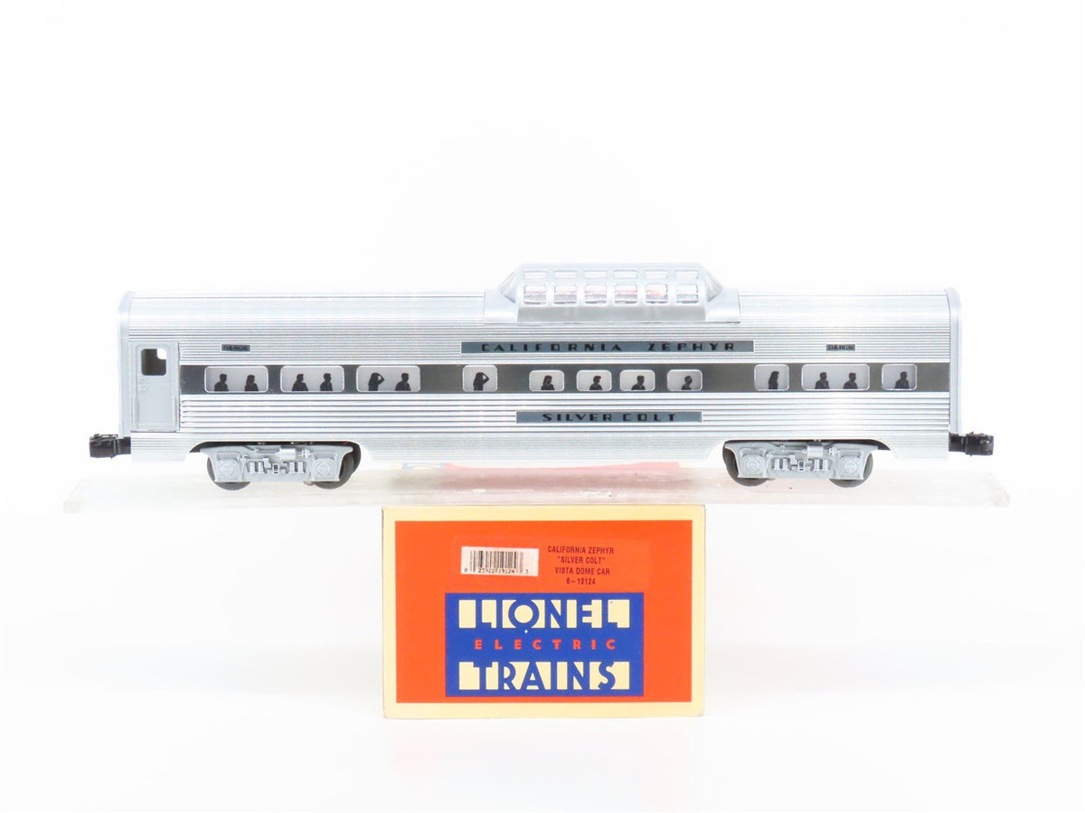 O Gauge 3-Rail Lionel 6-19124 D&amp;RGW California Zephyr Vista Dome Passenger Car