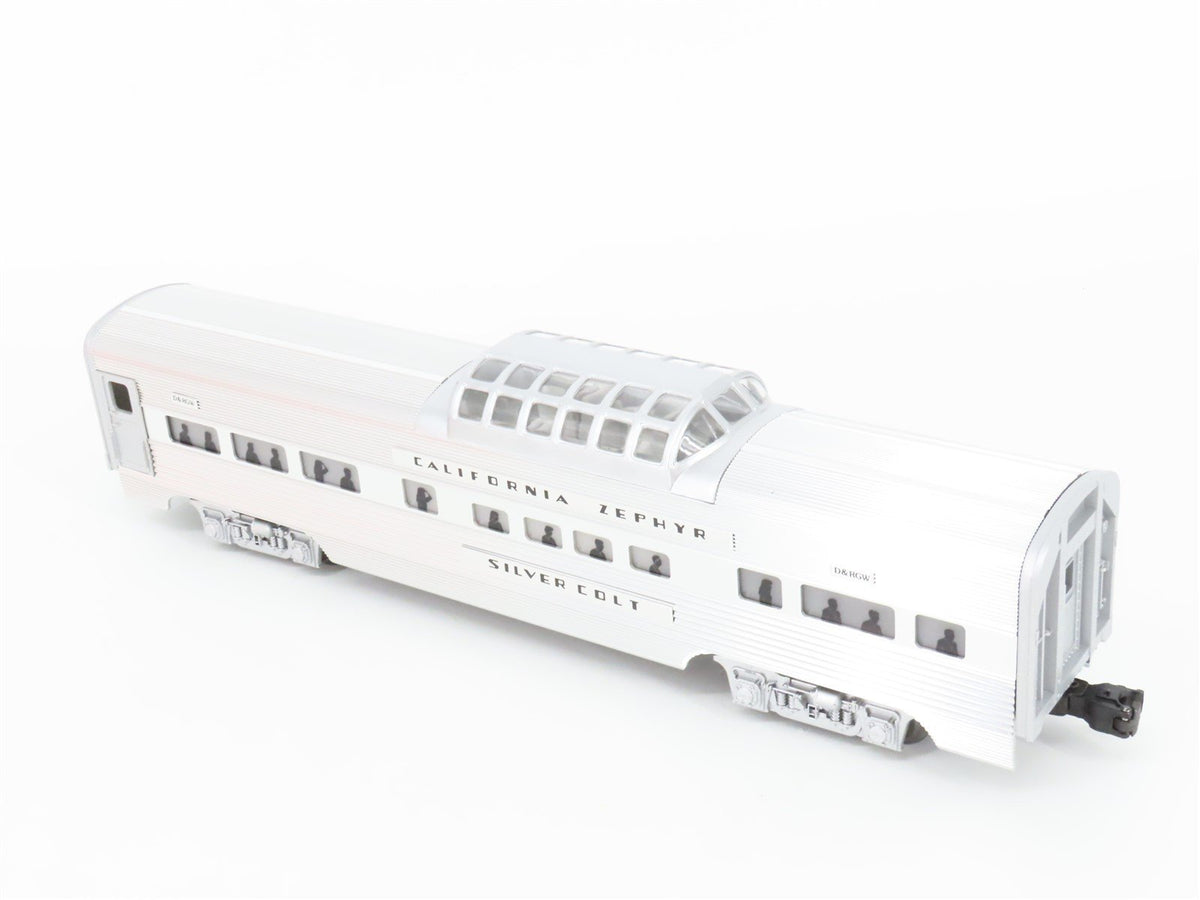 O Gauge 3-Rail Lionel 6-19124 D&amp;RGW California Zephyr Vista Dome Passenger Car