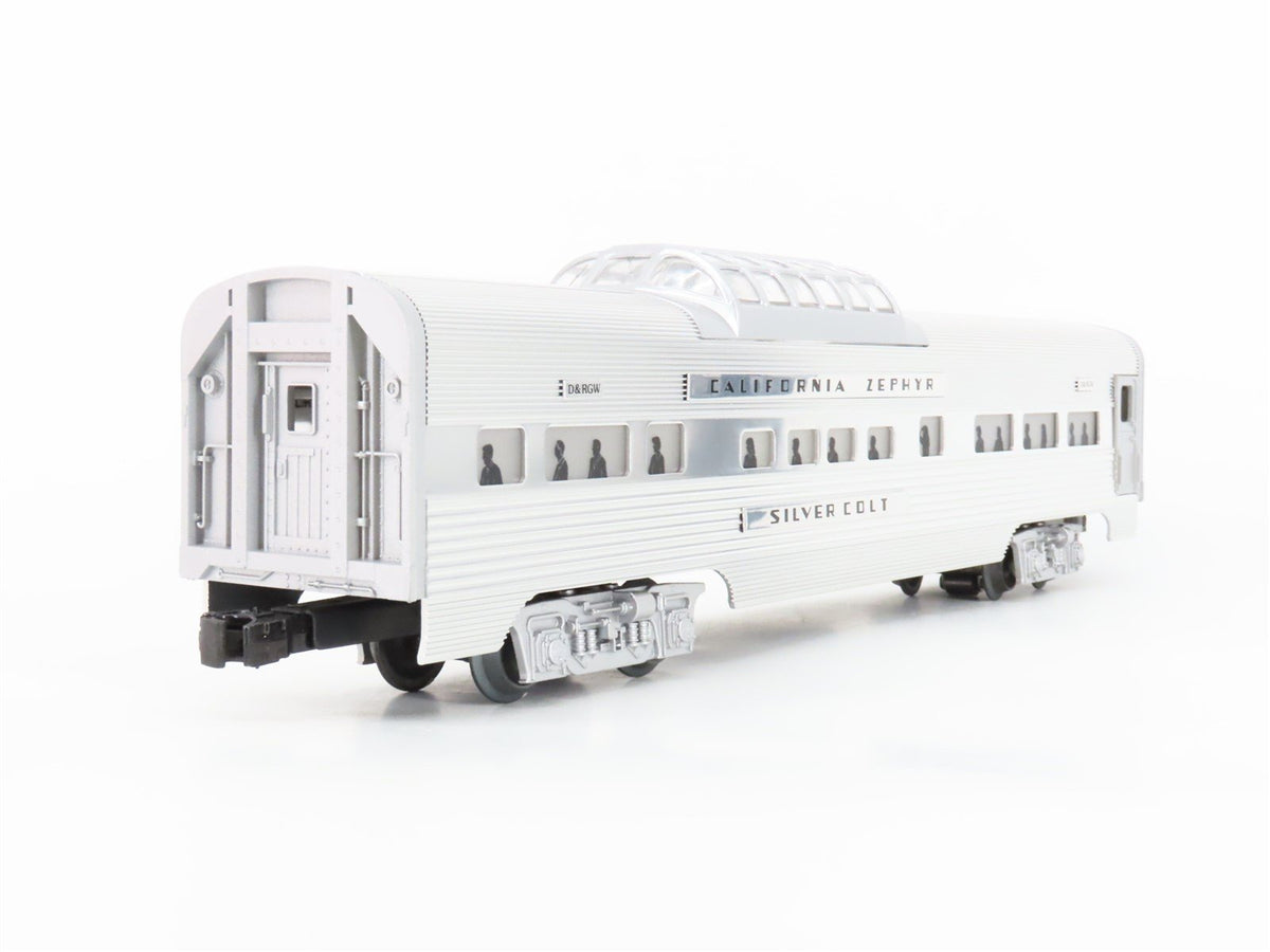 O Gauge 3-Rail Lionel 6-19124 D&amp;RGW California Zephyr Vista Dome Passenger Car
