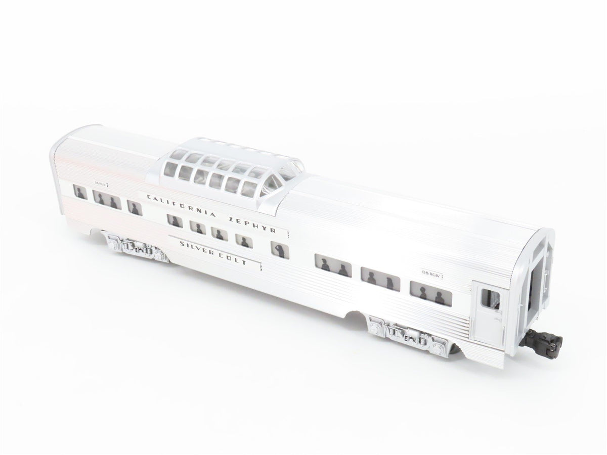 O Gauge 3-Rail Lionel 6-19124 D&amp;RGW California Zephyr Vista Dome Passenger Car