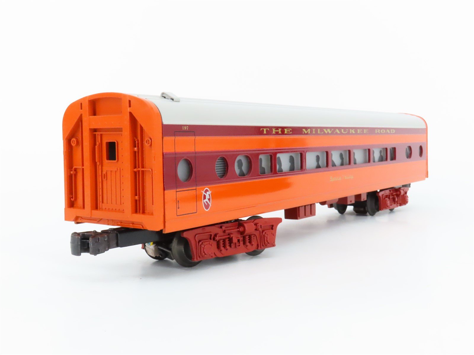 O Gauge 3-Rail Lionel 6-39105 MILW Hiawatha Coach Passenger #197 w/ Sound