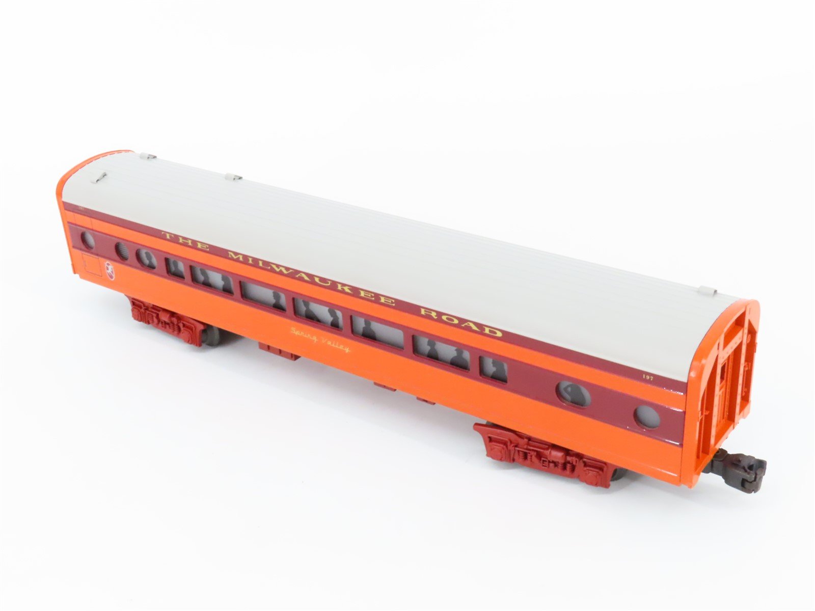 O Gauge 3-Rail Lionel 6-39105 MILW Hiawatha Coach Passenger #197 w/ Sound