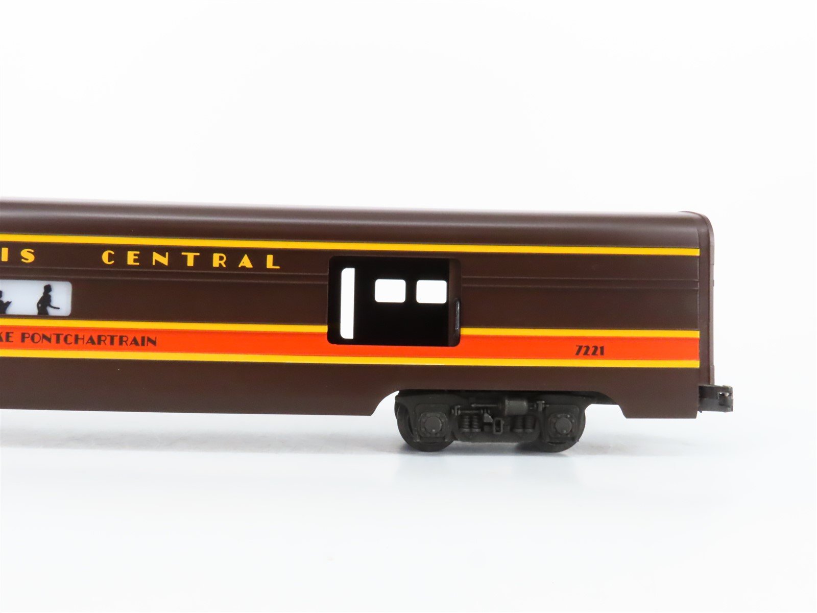 O Gauge 3-Rail Lionel 6-7221 IC Illinois Central Combine Passenger Car #7221