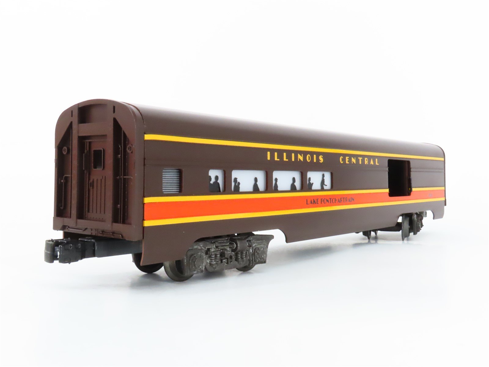 O Gauge 3-Rail Lionel 6-7221 IC Illinois Central Combine Passenger Car #7221