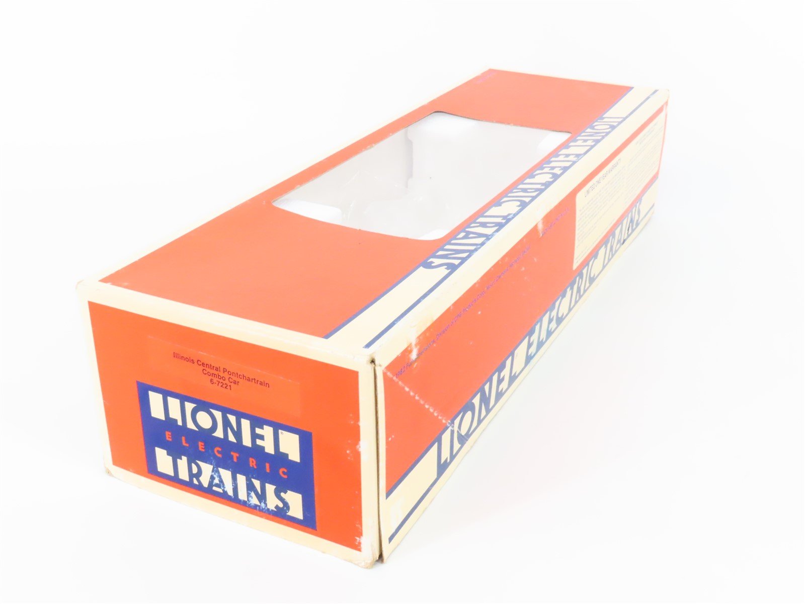 O Gauge 3-Rail Lionel 6-7221 IC Illinois Central Combine Passenger Car #7221