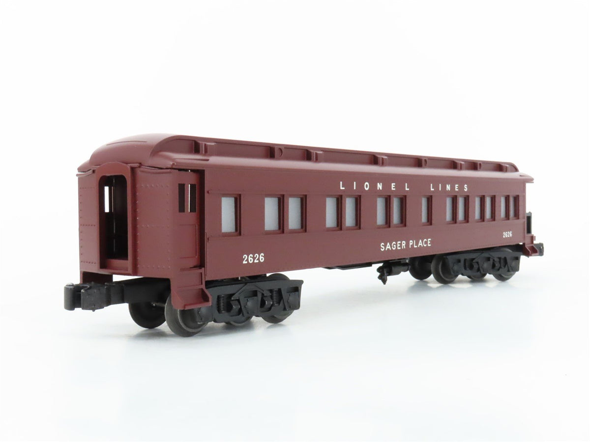 O Gauge 3-Rail Lionel 2626 Lionel Lines Observation Passenger 2626 &quot;Sager Place&quot;