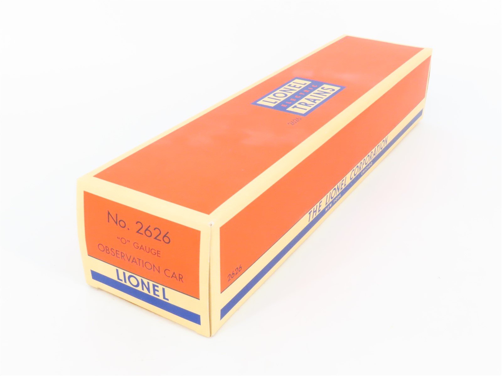 O Gauge 3-Rail Lionel 2626 Lionel Lines Observation Passenger 2626 