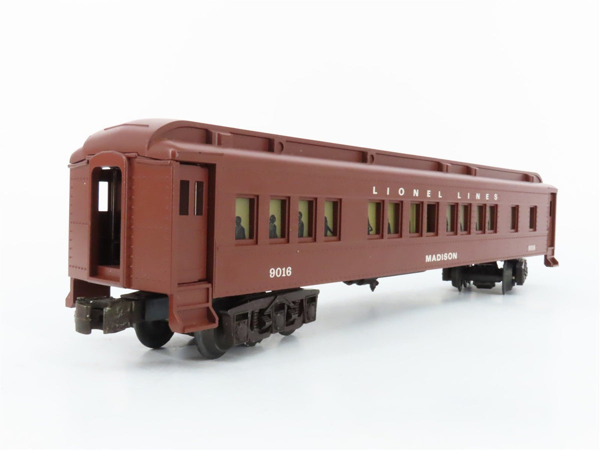 O Gauge 3-Rail Lionel 6-19016 Lionel Lines Coach Passenger &quot;Madison&quot; #9016