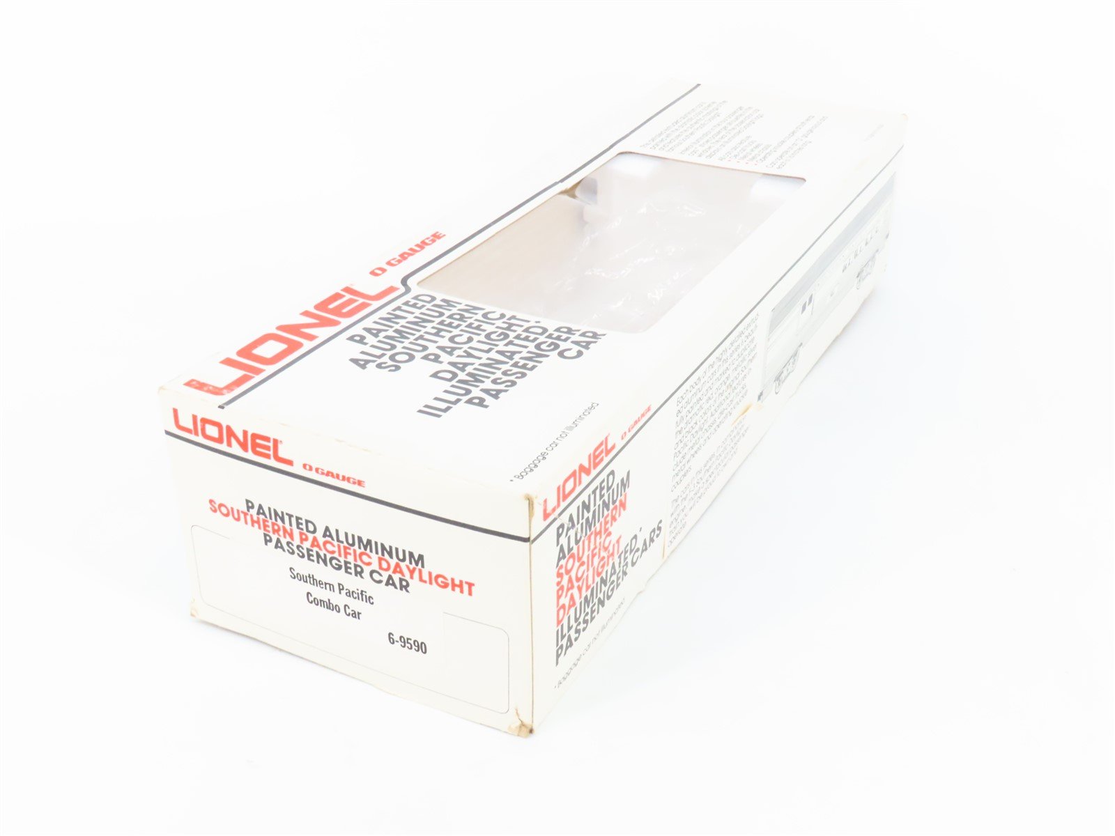 O Gauge 3-Rail Lionel 6-9590 SP Southern Pacific Daylight Combo Passenger Car