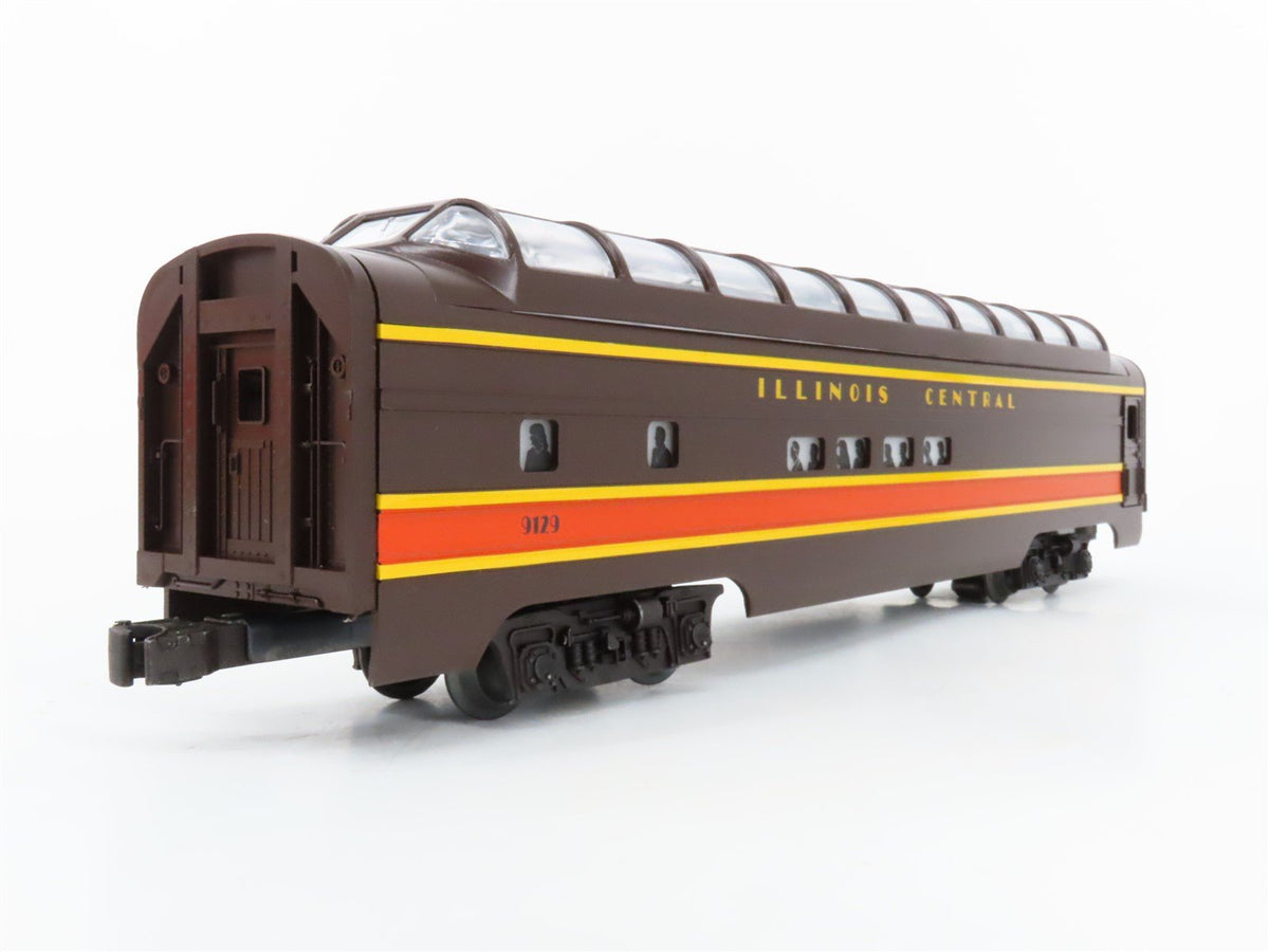 O Gauge 3-Rail Lionel 6-19129 IC Illinois Central Vista Dome Passenger #9129