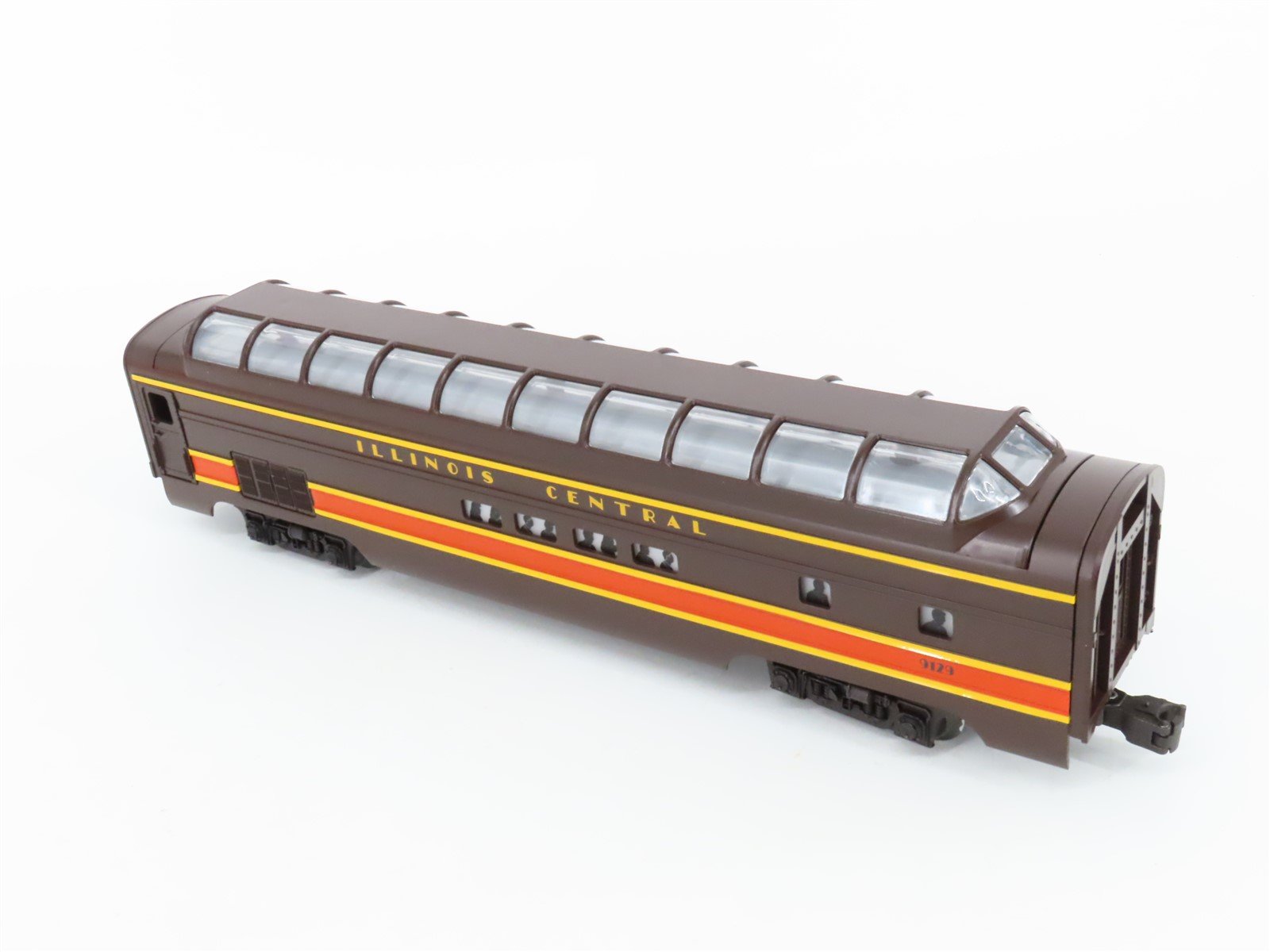 O Gauge 3-Rail Lionel 6-19129 IC Illinois Central Vista Dome Passenger #9129