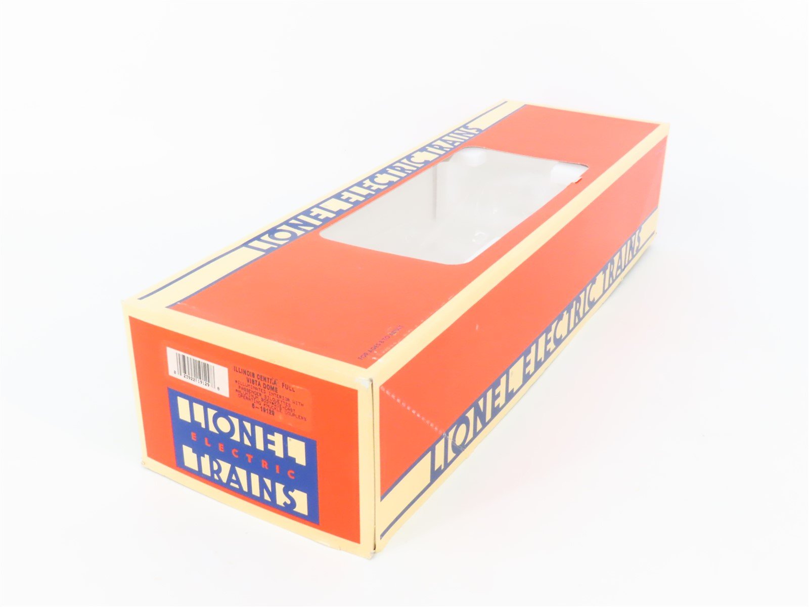 O Gauge 3-Rail Lionel 6-19129 IC Illinois Central Vista Dome Passenger #9129