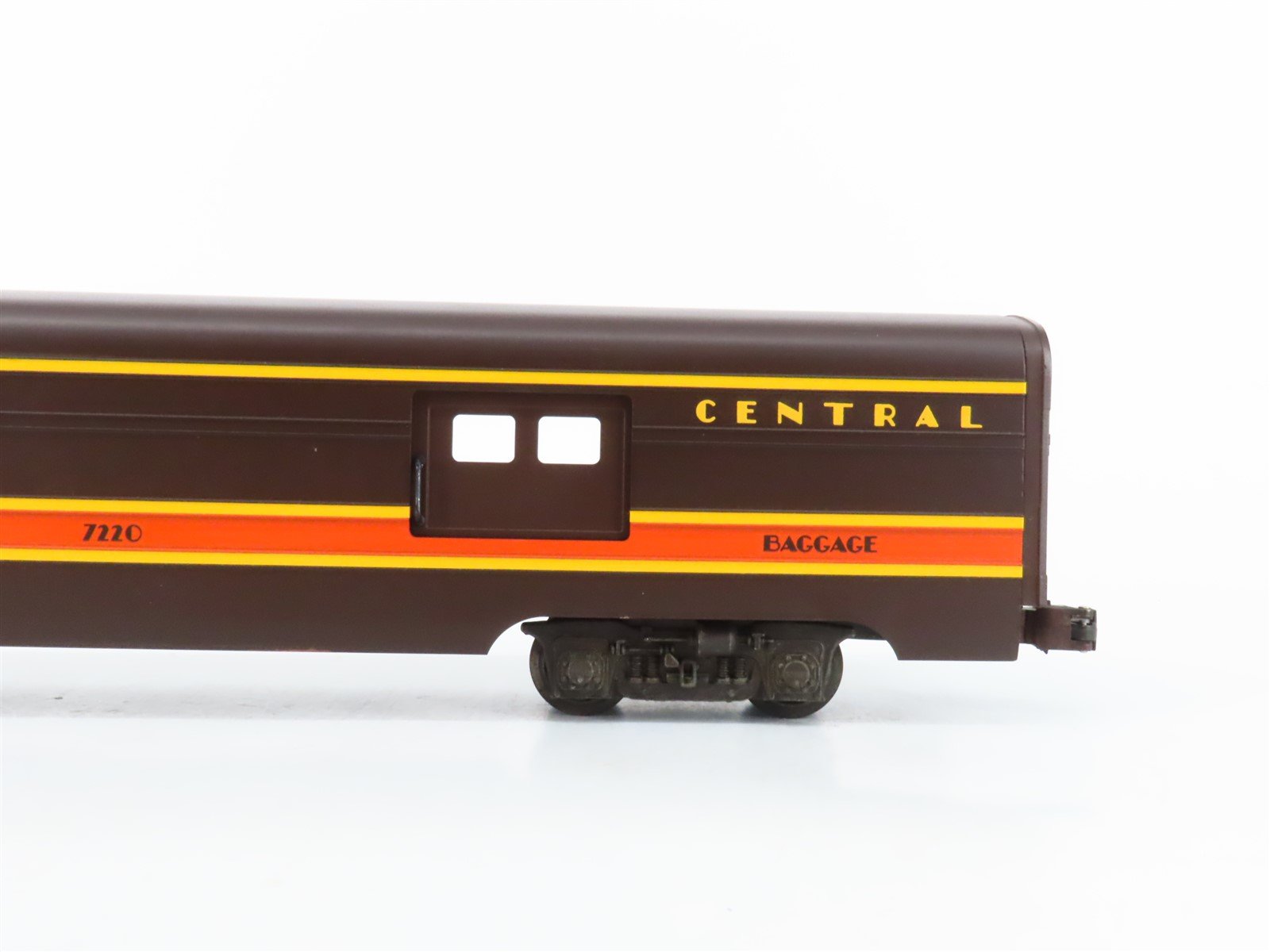 O Gauge 3-Rail Lionel 6-7220 IC Illinois Central Baggage Passenger Car #7220