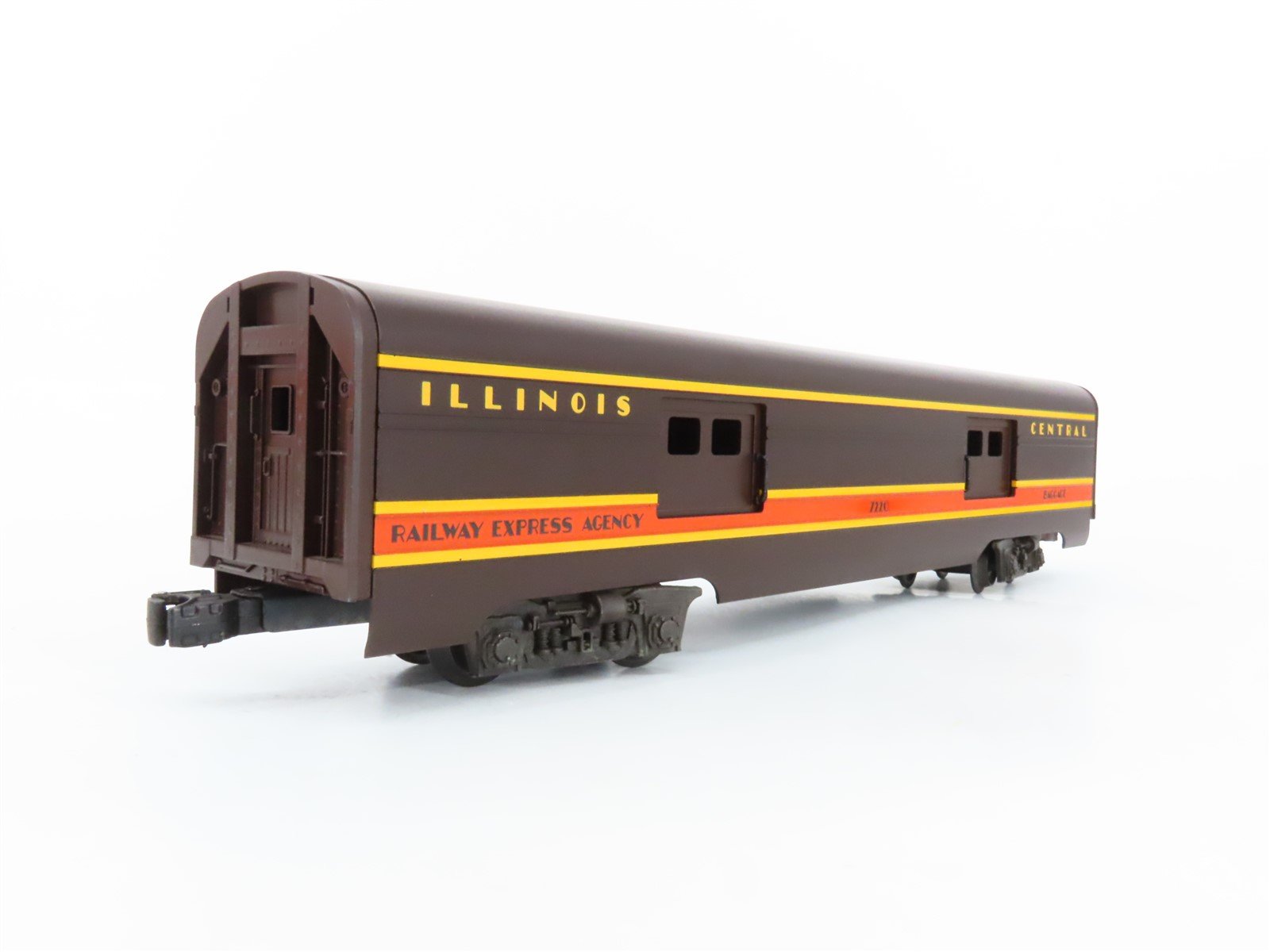 O Gauge 3-Rail Lionel 6-7220 IC Illinois Central Baggage Passenger Car #7220