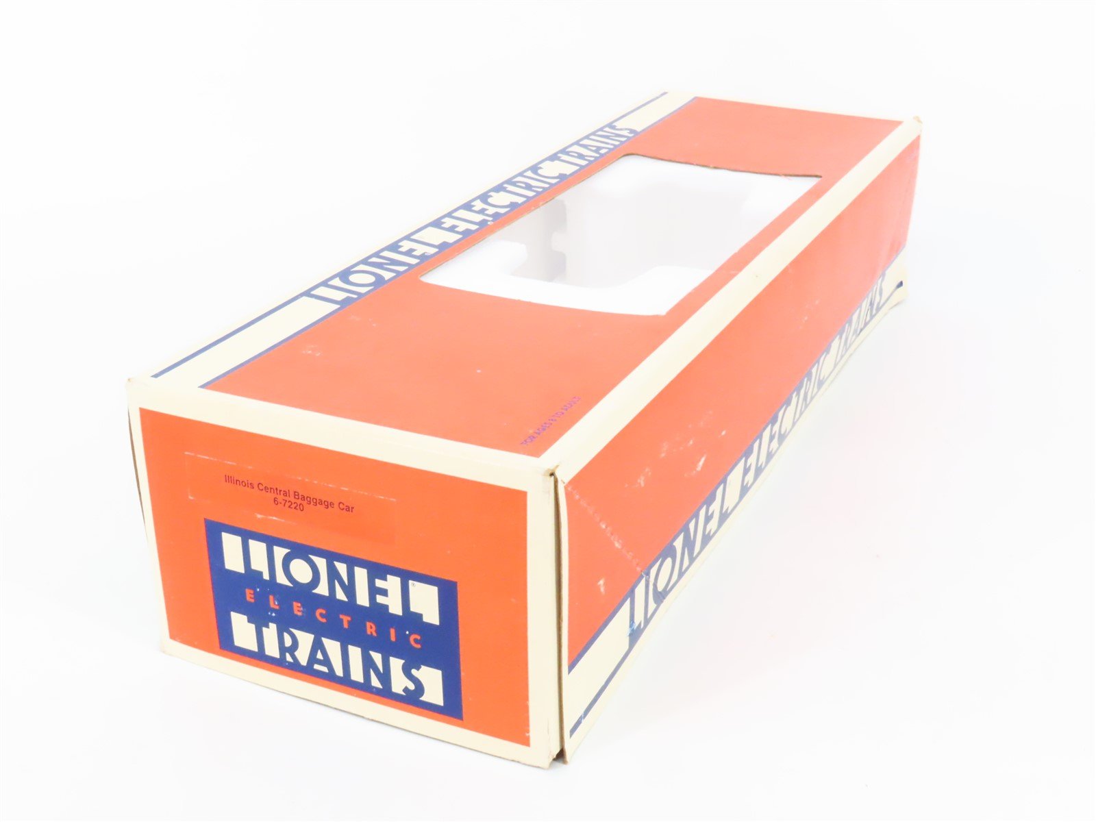 O Gauge 3-Rail Lionel 6-7220 IC Illinois Central Baggage Passenger Car #7220