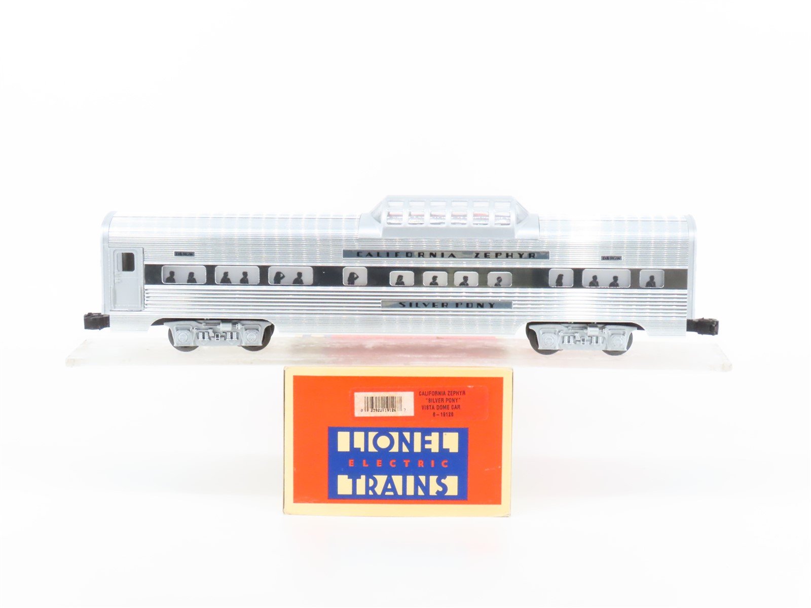 O Gauge 3-Rail Lionel 6-19126 D&RGW California Zephyr Vista Dome Passenger Car