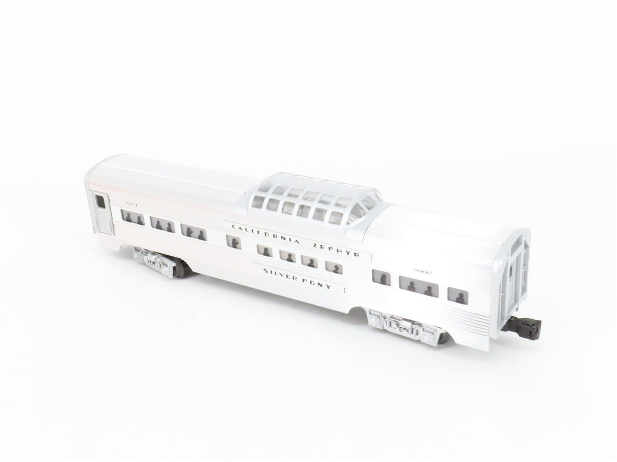 O Gauge 3-Rail Lionel 6-19126 D&amp;RGW California Zephyr Vista Dome Passenger Car