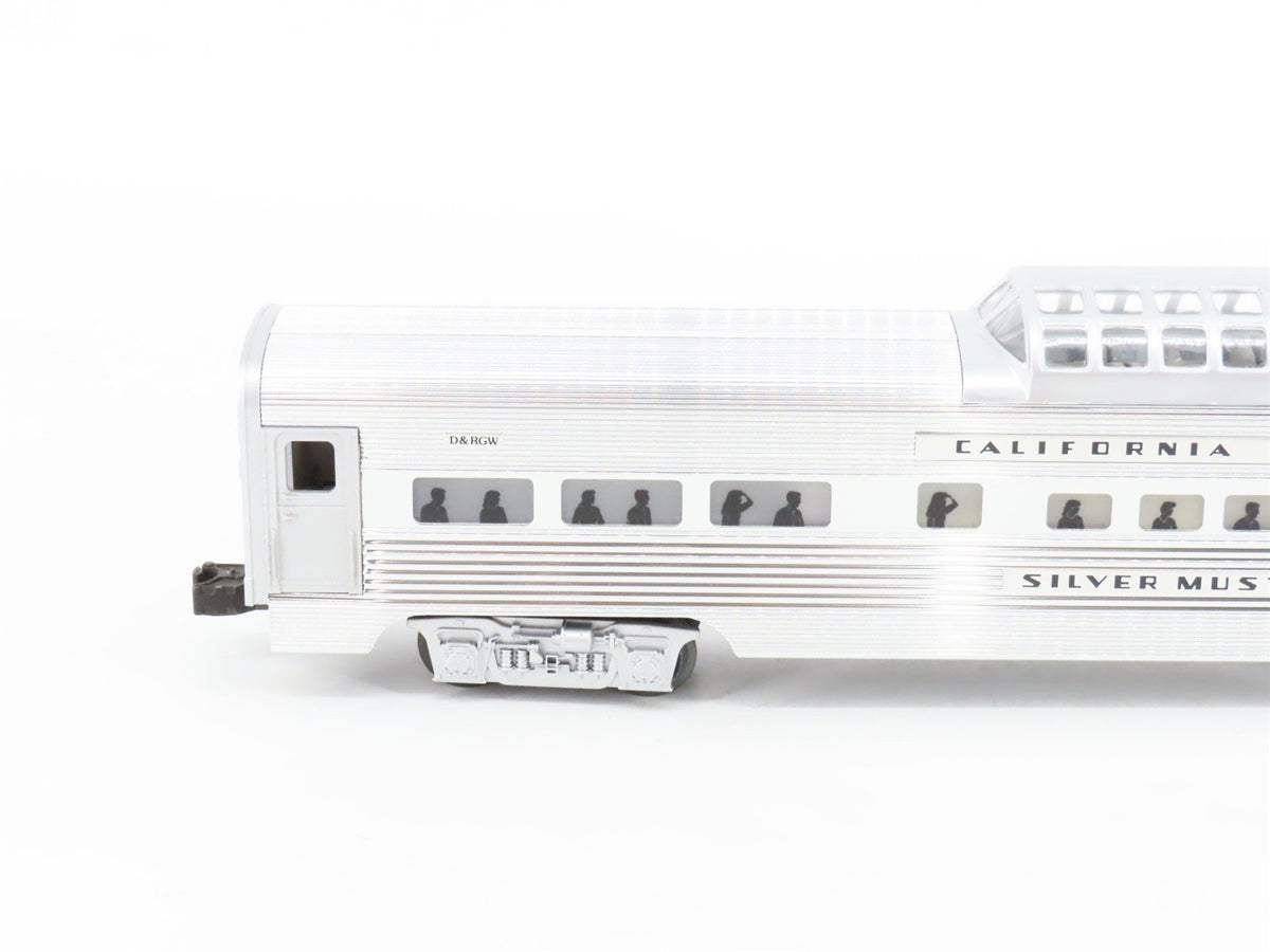 O Gauge 3-Rail Lionel 6-19125 D&amp;RGW California Zephyr Vista Dome Passenger Car