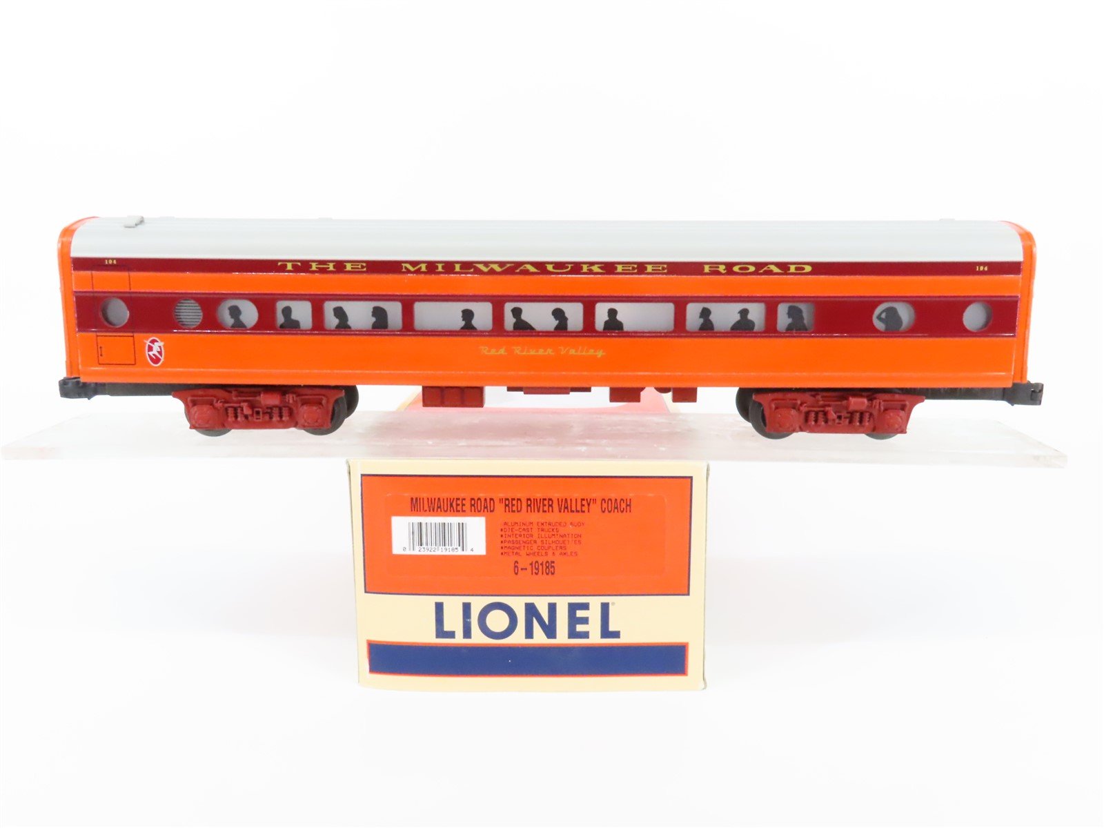O Gauge 3-Rail Lionel 6-19185 MILW Milwaukee Road Hiawatha Coach Passenger #194