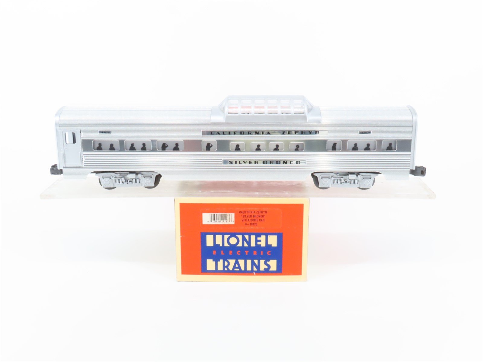 O Gauge 3-Rail Lionel 6-19123 D&RGW California Zephyr Vista Dome Passenger Car