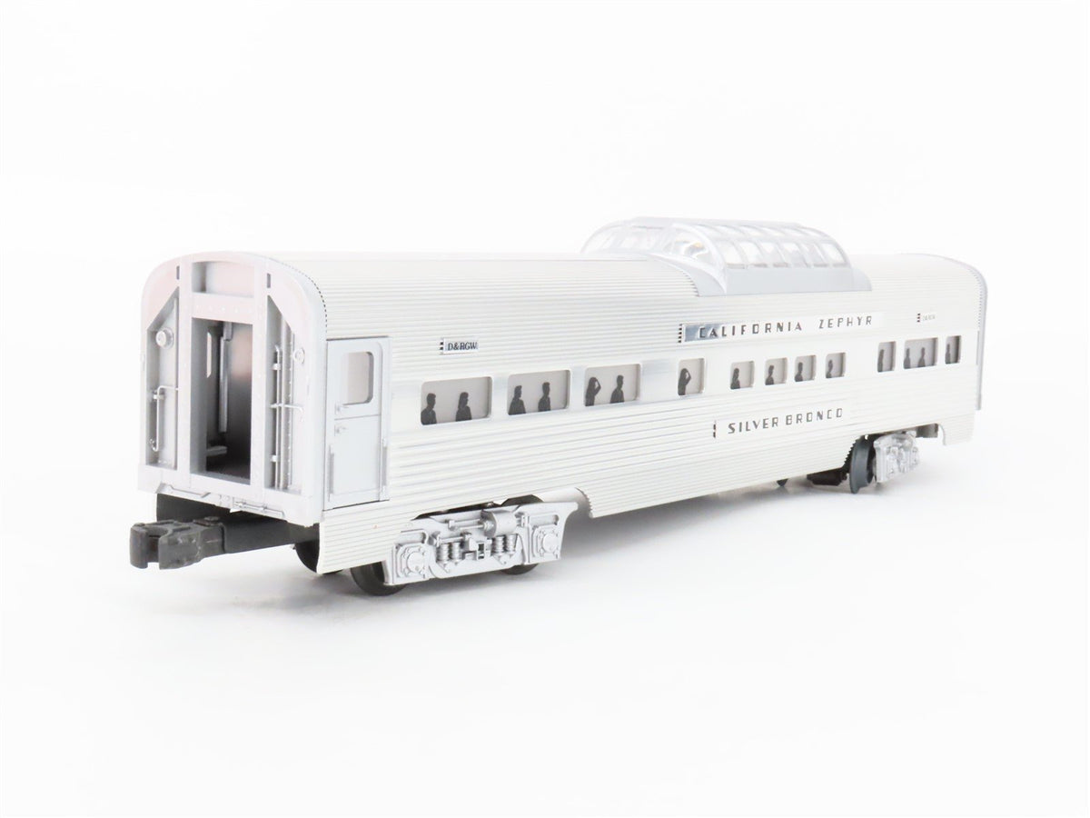 O Gauge 3-Rail Lionel 6-19123 D&amp;RGW California Zephyr Vista Dome Passenger Car