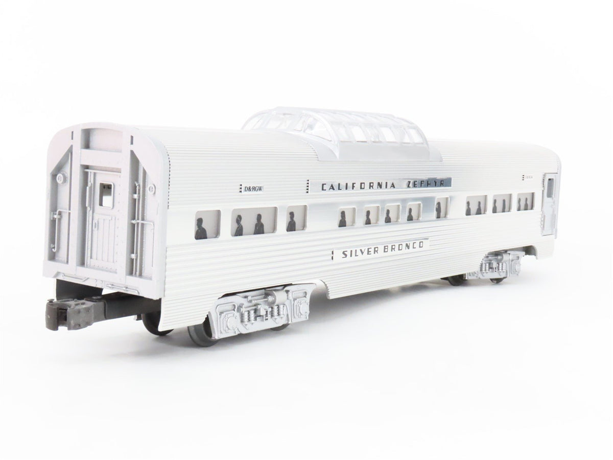 O Gauge 3-Rail Lionel 6-19123 D&amp;RGW California Zephyr Vista Dome Passenger Car