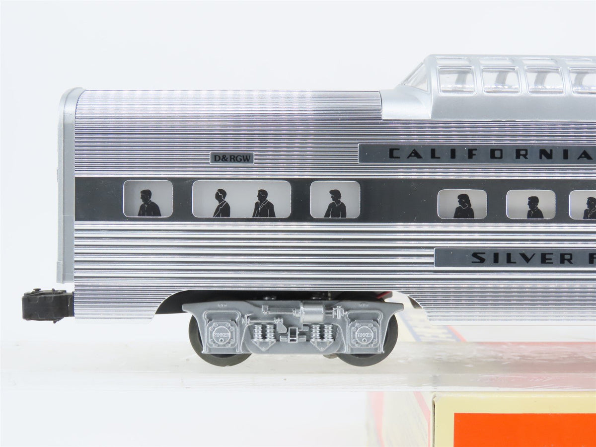 O Gauge 3-Rail Lionel 6-19126 D&amp;RGW California Zephyr Vista Dome Passenger