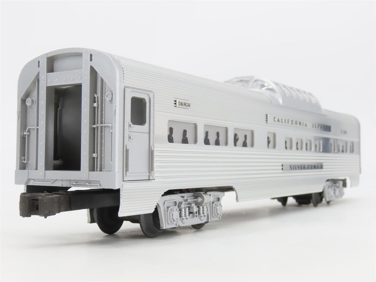 O Gauge 3-Rail Lionel 6-19126 D&amp;RGW California Zephyr Vista Dome Passenger