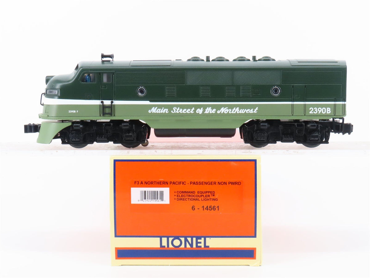 O Gauge 3-Rail Lionel 6-14561 NP F3A Diesel #2390B - Unpowered w/ TMCC