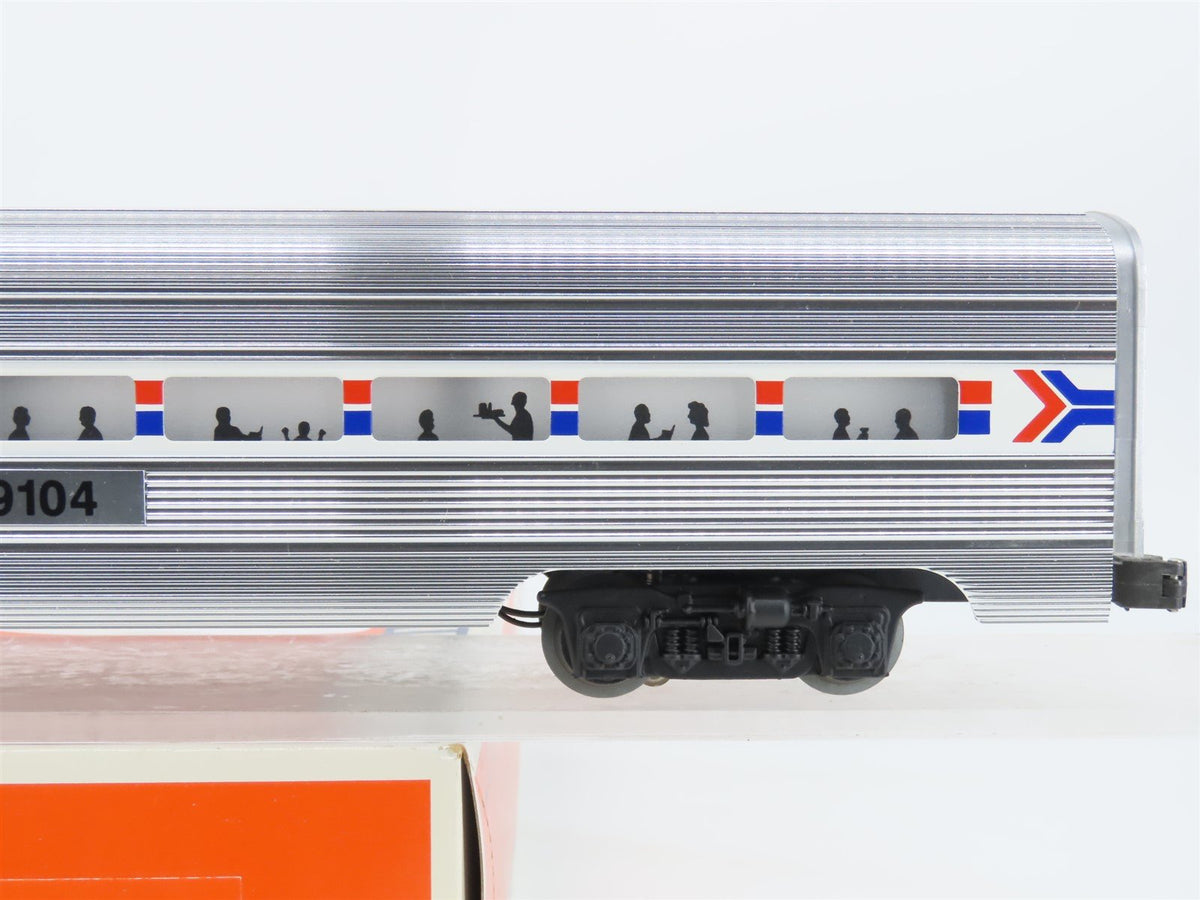O Gauge 3-Rail Lionel 6-19104 AMTK Amtrak Aluminum Dining Passenger #9104