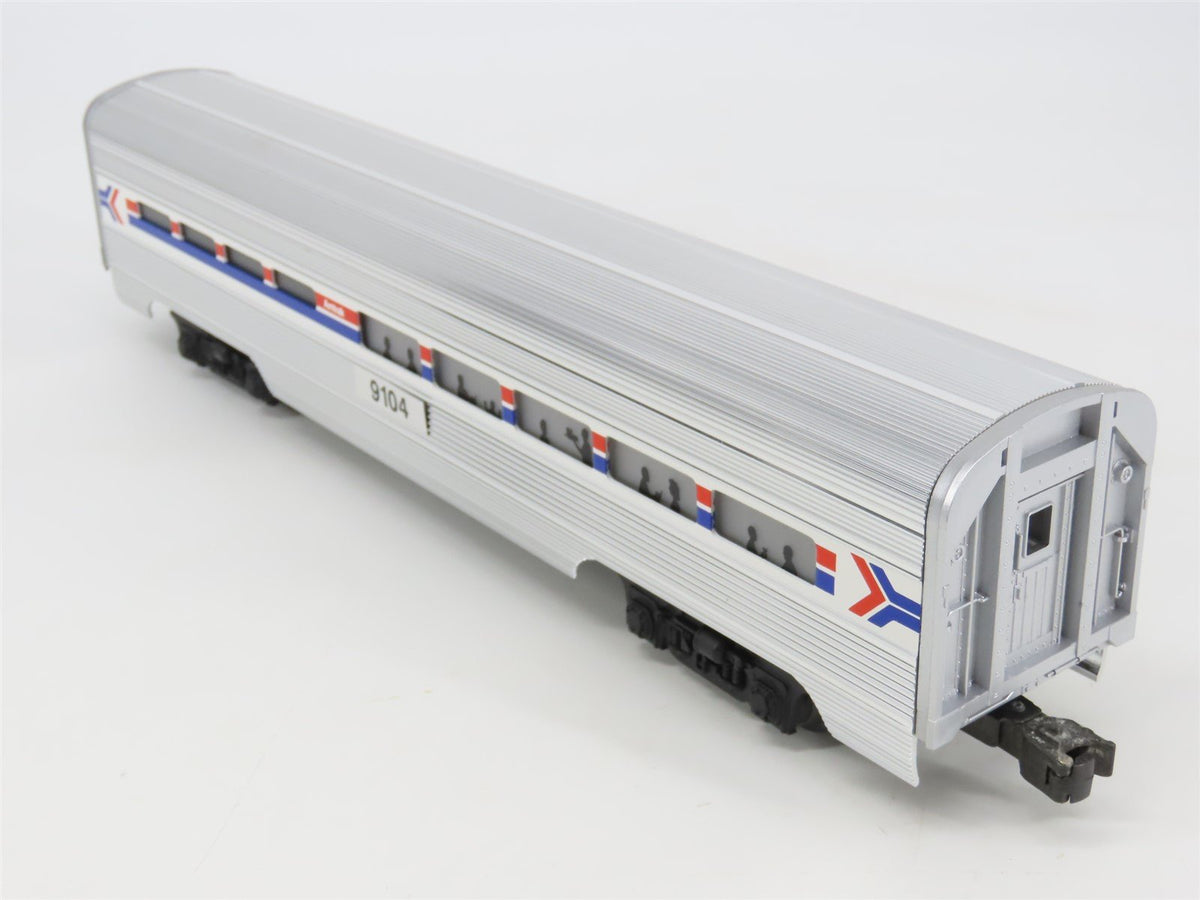 O Gauge 3-Rail Lionel 6-19104 AMTK Amtrak Aluminum Dining Passenger #9104