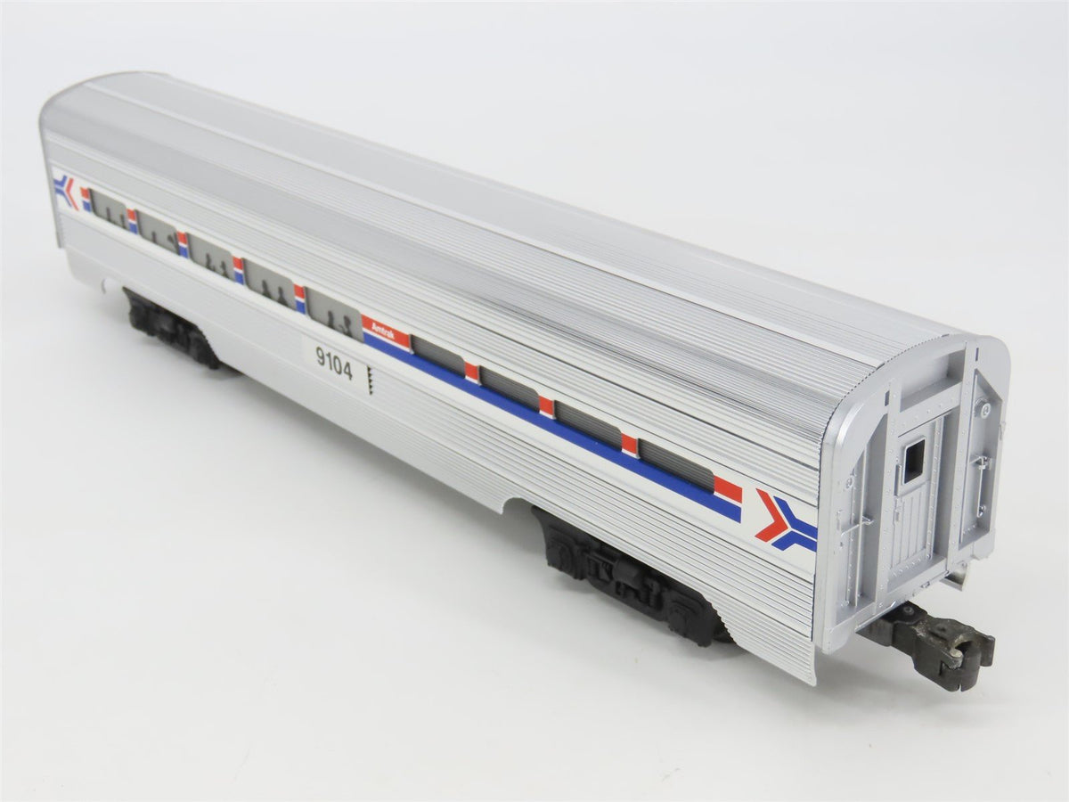 O Gauge 3-Rail Lionel 6-19104 AMTK Amtrak Aluminum Dining Passenger #9104