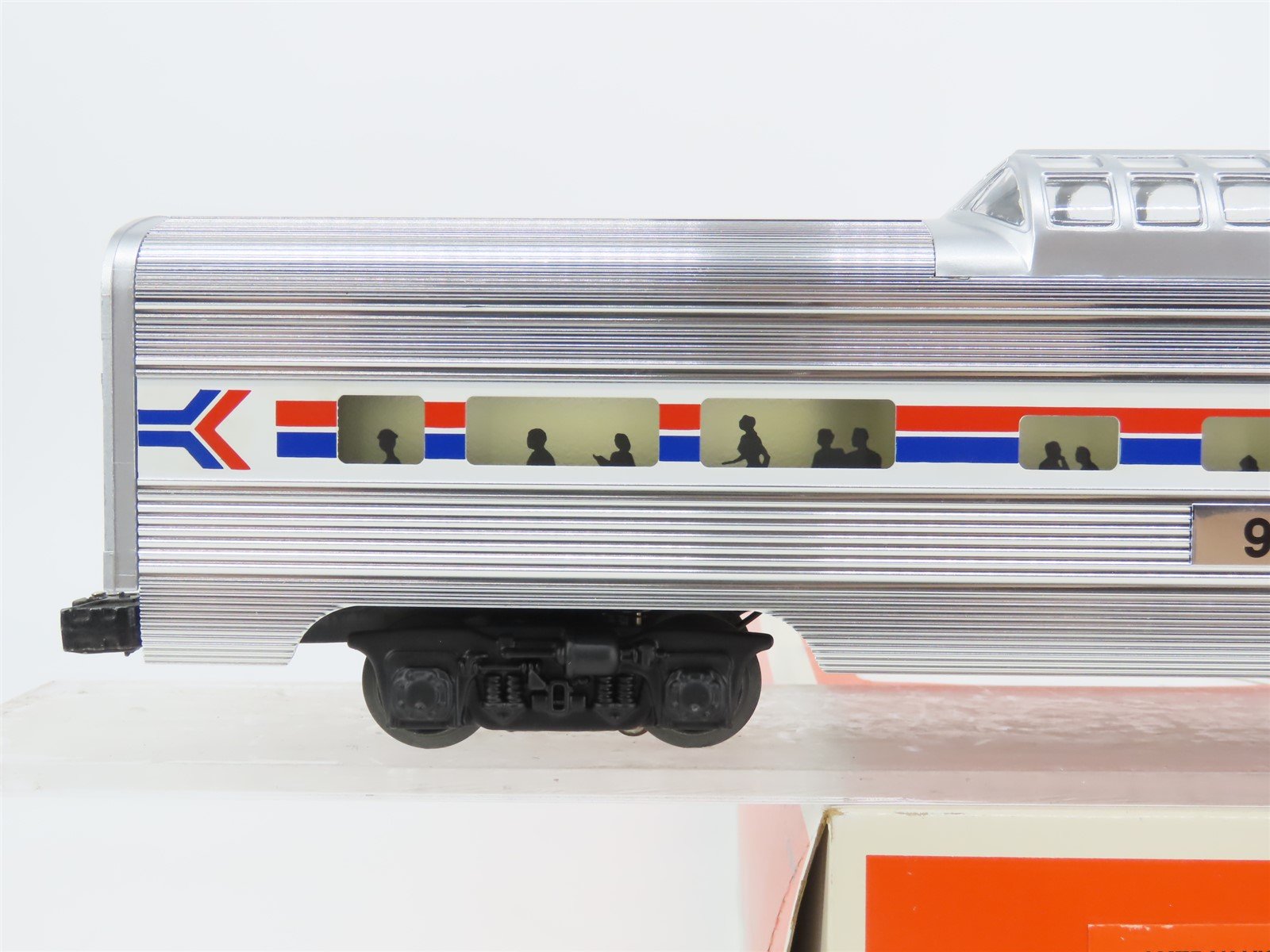 O Gauge 3-Rail PLionel 6-19103 AMTK Amtrak Aluminum Vista Dome Passenger #9103