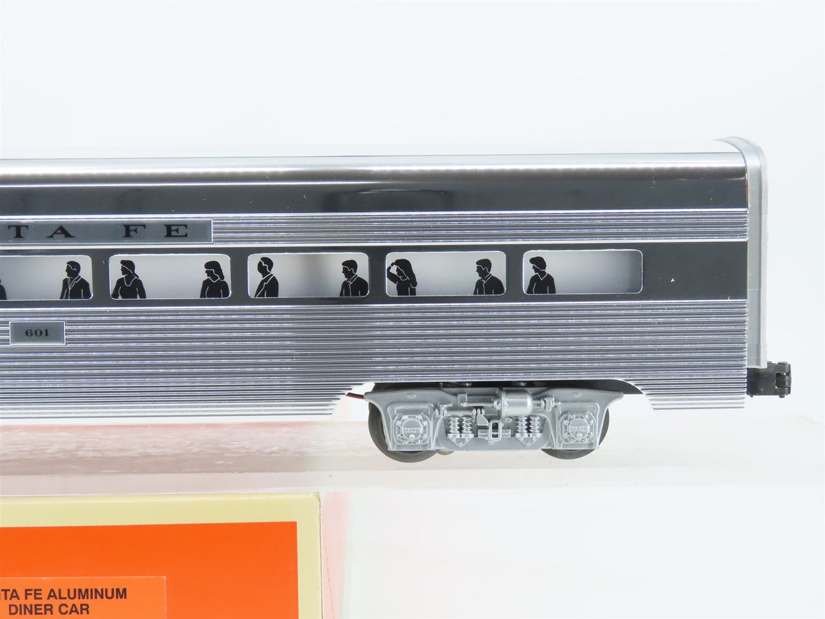 O Gauge 3-Rail Lionel 6-19111 ATSF Santa Fe Aluminum Diner Passenger Car #601