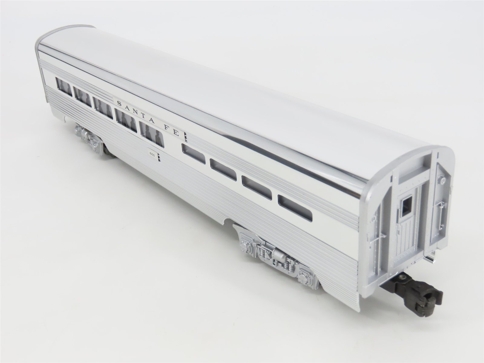 O Gauge 3-Rail Lionel 6-19111 ATSF Santa Fe Aluminum Diner Passenger Car #601