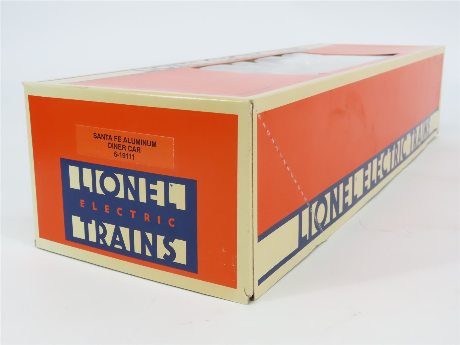 O Gauge 3-Rail Lionel 6-19111 ATSF Santa Fe Aluminum Diner Passenger Car #601