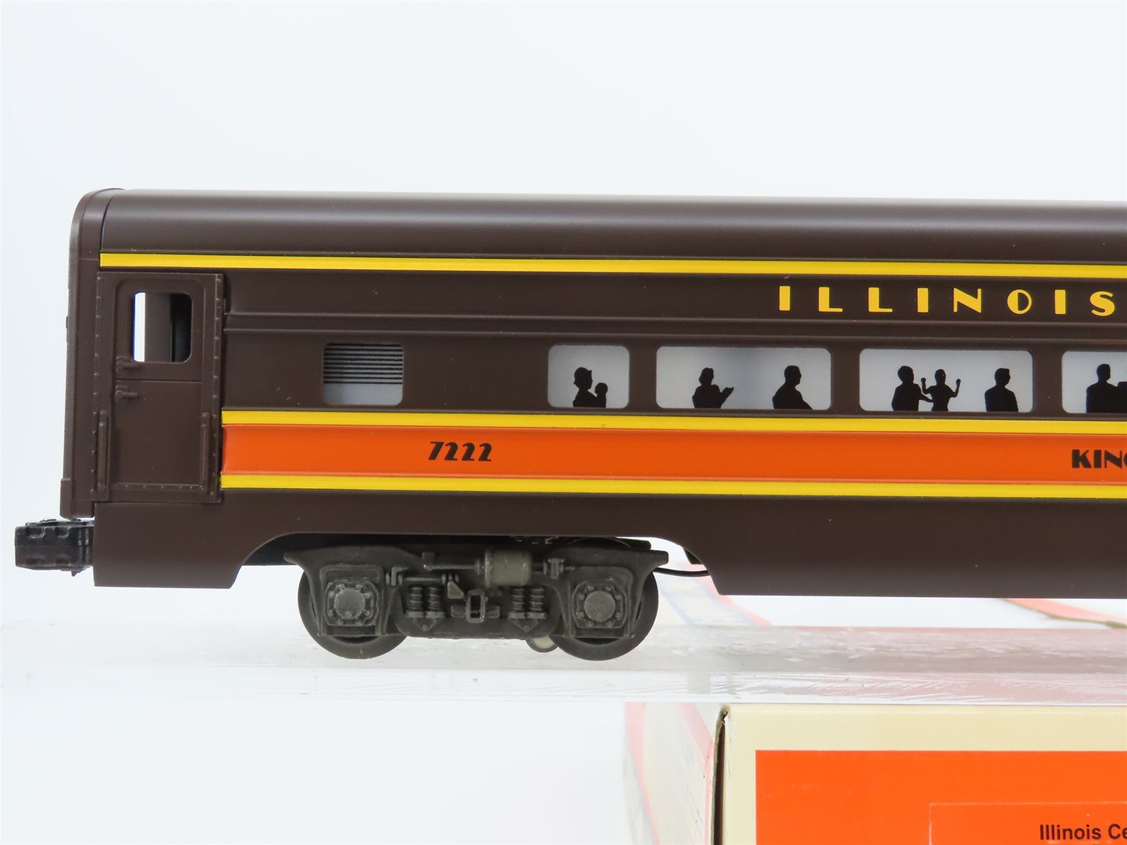 O Gauge 3-Rail Lionel 6-7222 IC Illinois Central Passenger #7222 