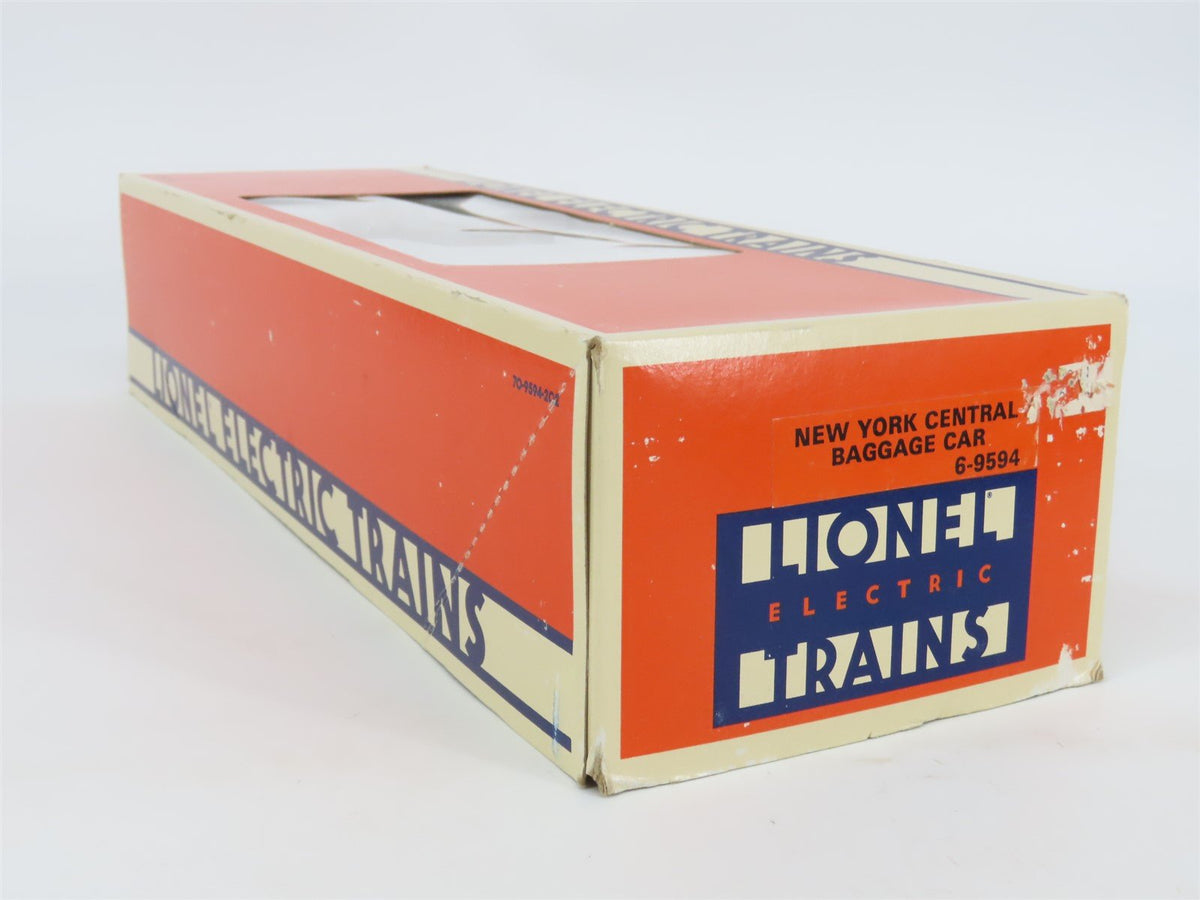 O Gauge 3-Rail Lionel 6-9594 NYC New York Central Aluminum Baggage Passenger