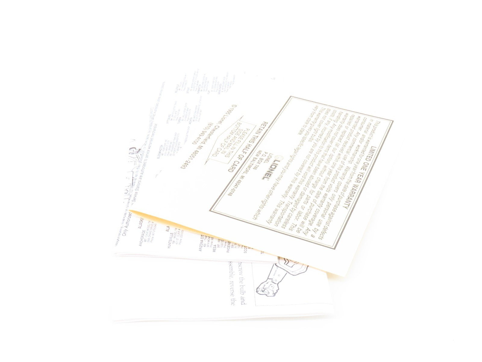 O Gauge 3-Rail Lionel 6-9545 UP Union Pacific Aluminum Baggage Passenger #9545