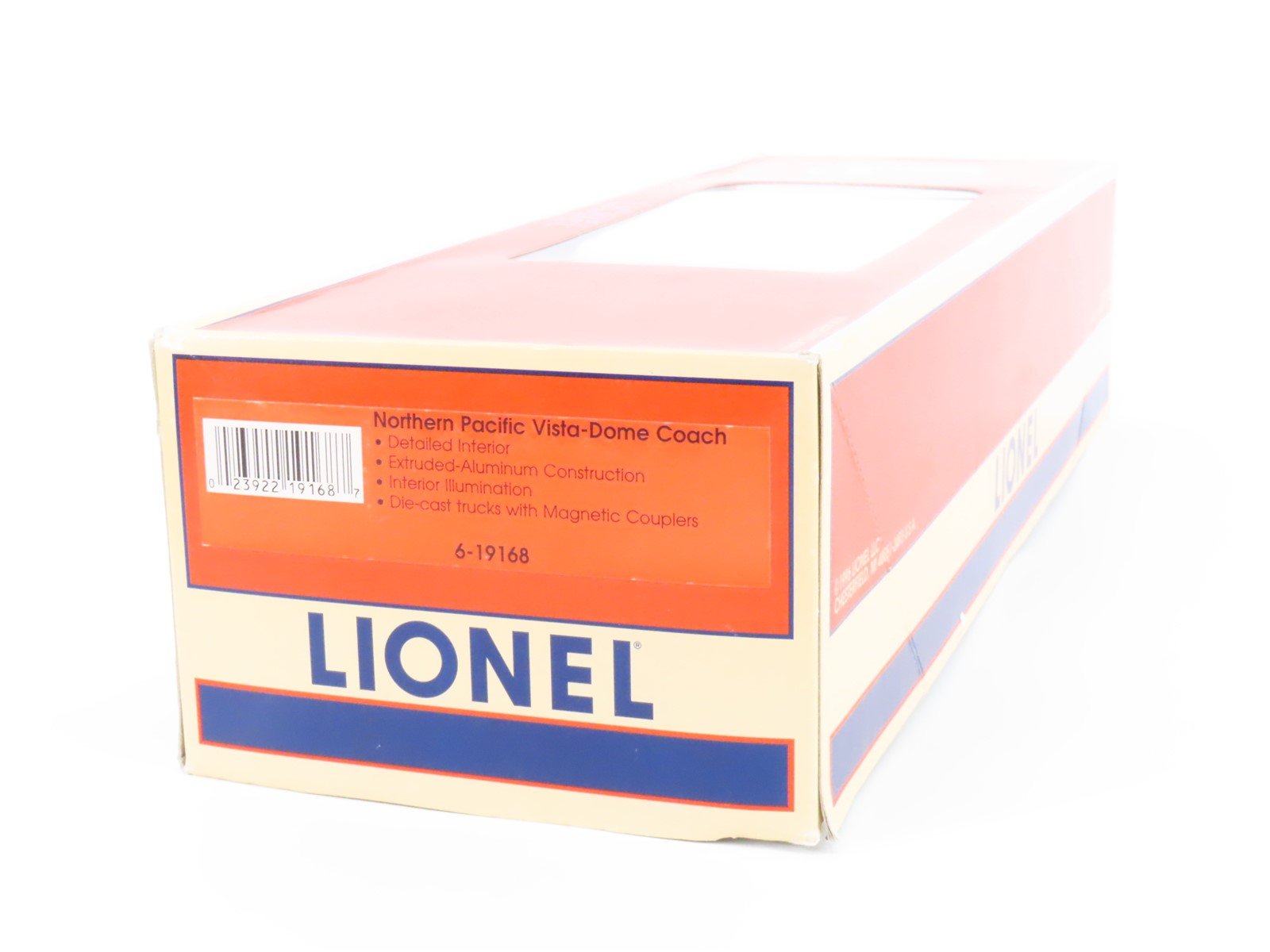 O Gauge 3-Rail Lionel 6-19168 NP Northern Pacific Vista-Dome Coach Passenger