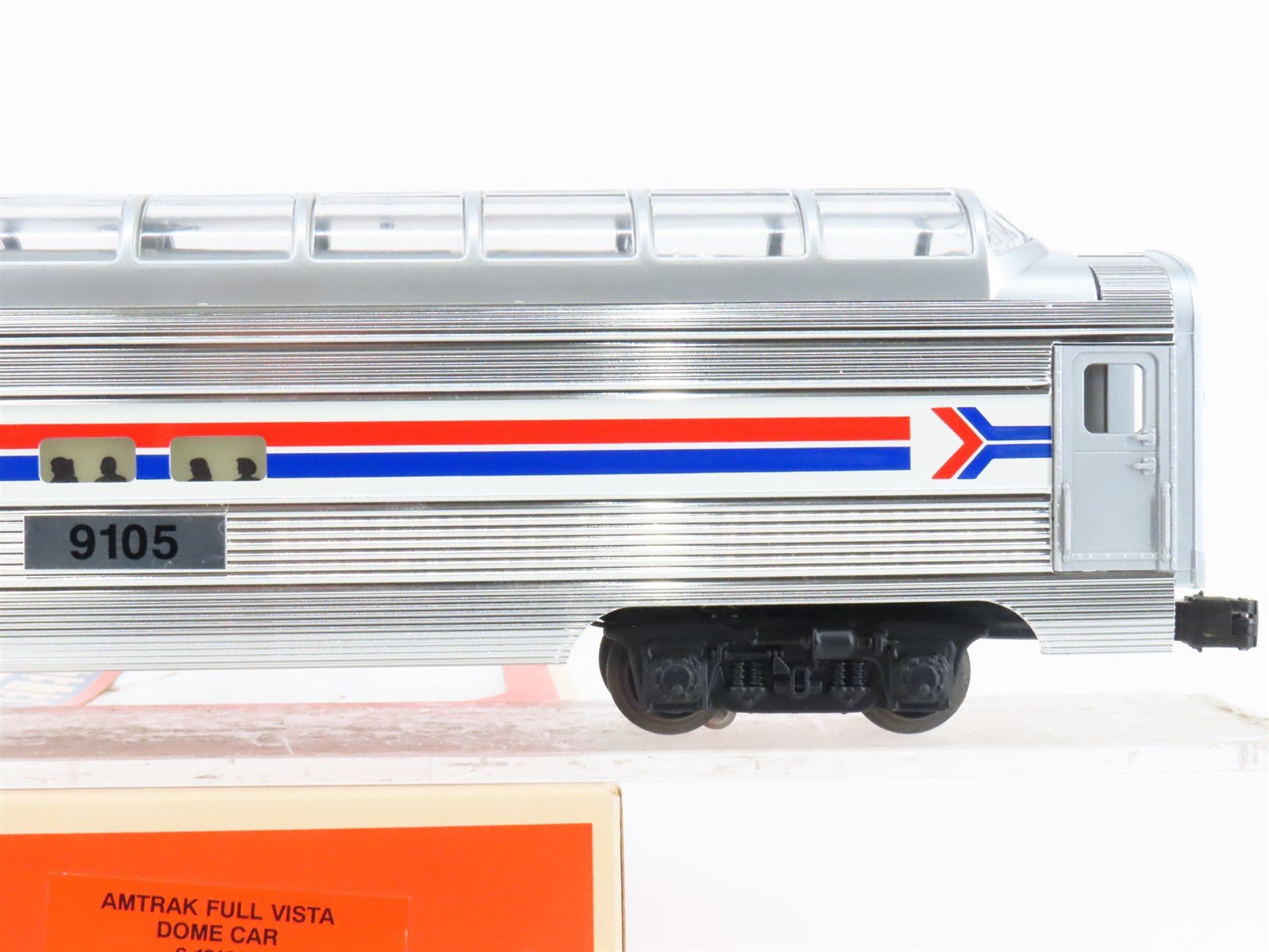 O Gauge 3-Rail Lionel 6-19105 AMTK Amtrak Full Vista Dome Passenger #9105