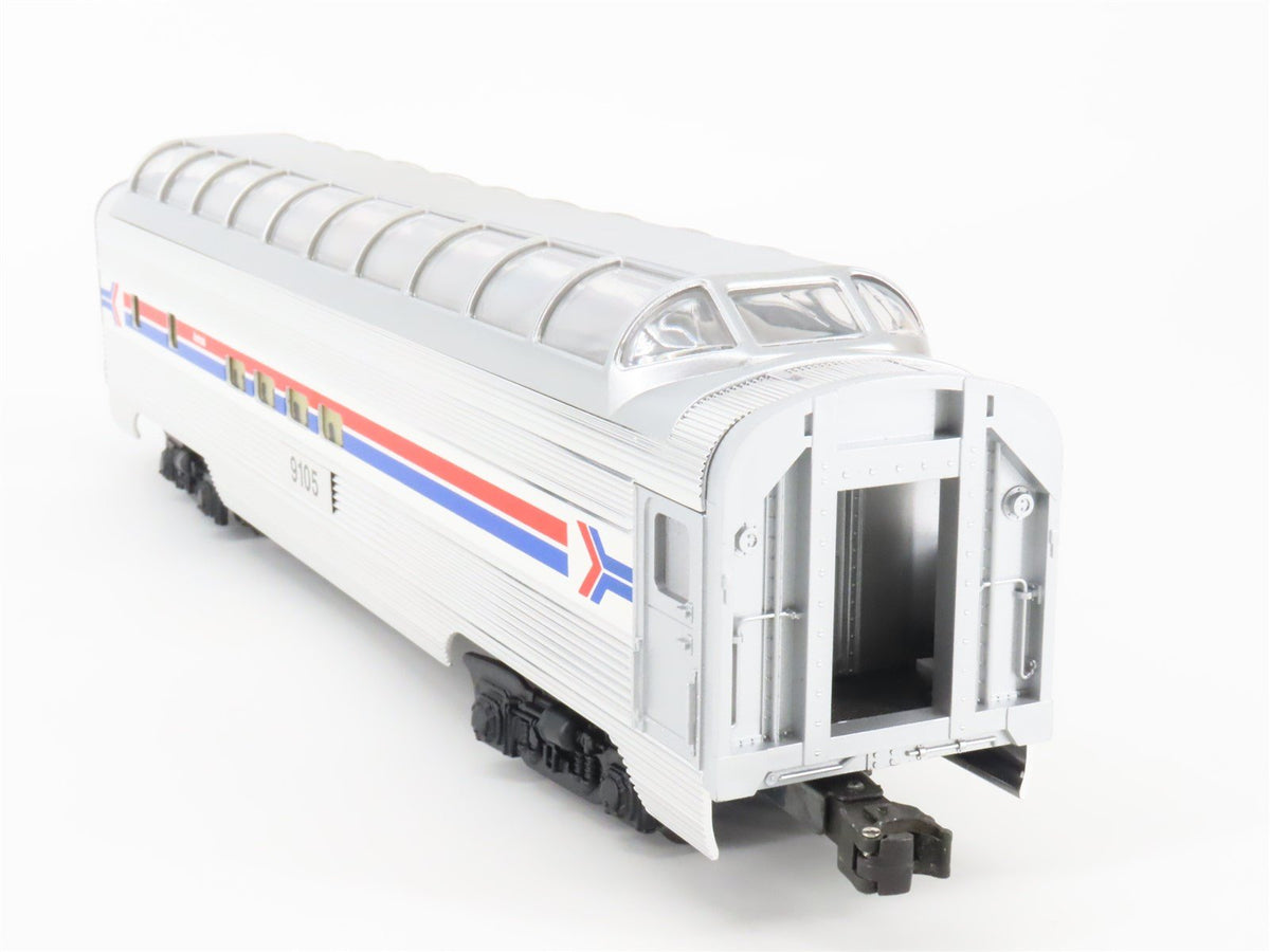 O Gauge 3-Rail Lionel 6-19105 AMTK Amtrak Full Vista Dome Passenger #9105
