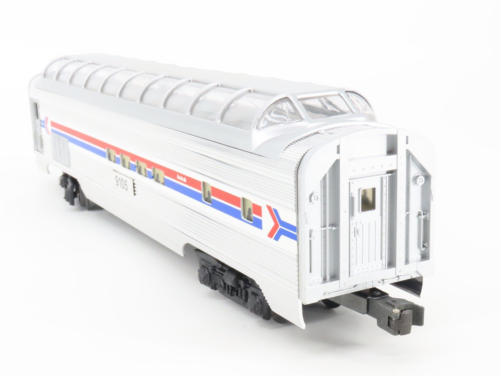O Gauge 3-Rail Lionel 6-19105 AMTK Amtrak Full Vista Dome Passenger #9105
